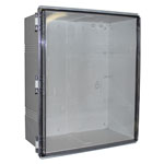 CamdenBoss CHDX8-234C X8 Series Hinged Poly Transparent Lid 630x530x255 IP66/67