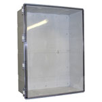 CamdenBoss CHDX8-236C X8 Series Hinged Poly Transparent Lid 830x630x285 IP66/67