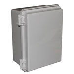 CamdenBoss CHDX8-325 X8 Series Hinged ABS Solid Lid 220x170x110 IP66/67