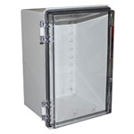 CamdenBoss CHDX8-328C X8 Series Hinged ABS Transparent Lid 300x200x180 IP66/67