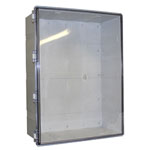 CamdenBoss CHDX8-336C X8 Series Hinged ABS Transparent Lid 830x630x285 IP66/67