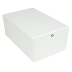 CamdenBoss Ltd CBEAC-02-WH Easy Assembly Enclosure Size 2 110x70x45mm White
