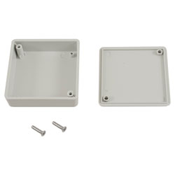 Hammond 1551TGY Miniature Plastic Enclosure 60 x 60 x 20 Grey