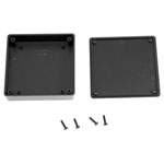 Hammond 1551XBK Miniature Plastic Enclosure 80 x 80 x 20 Black