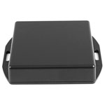 Hammond 1551XFLBK Miniature Plastic Enclosure - Flanged 80 x 80 x 20 Black