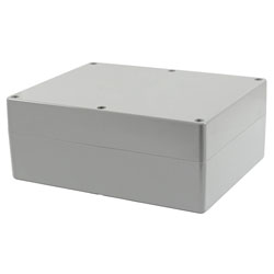 Hammond 1554YAGY Watertight ABS Enclosure 300 x 240 x 120, Grey