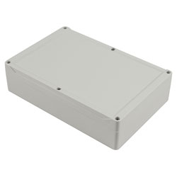 Hammond 1555VALGY Watertight ABS Enclosure, Styled Lid 240 x 160 x 60, Grey