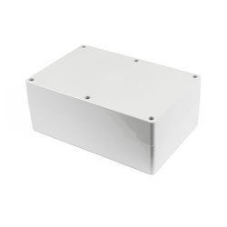 Hammond 1555XA2GY Watertight PC Enclosure, Styled Lid 300 x 200 x 120, Grey