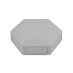 CamdenBoss CBHEX1-60-GY Hex-Box IoT Enclosure 6 Solid Panels Grey
