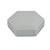 CamdenBoss CBHEX1-42-GY Hex-Box IoT Enclosure 4 Solid Panels and 2 Vented Grey
