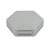 CamdenBoss CBHEX1-06-GY Hex-Box IoT Enclosure 6 Vented Panels Grey