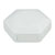 CamdenBoss CBHEX1-60-WH Hex-Box IoT Enclosure 6 Solid Panels White