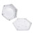 CamdenBoss CBHEX1-06-WH Hex-Box IoT Enclosure 6 Vented Panels White