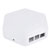 CamdenBoss CBHEX1-PI4-WH Hex-Box Pi Ready Enclosure, White