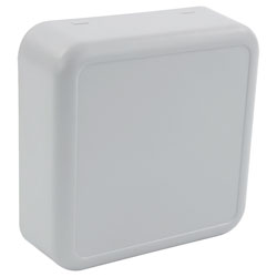 CamdenBoss CBRS02SGY Room Sensor Enclosure, Size 2, Solid, Grey, 74x74x25.5mm