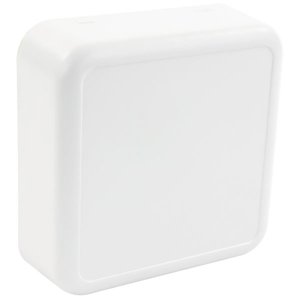  CBRS02SWH Room Sensor Enclosure, Size 2, Solid, White, 74x74x25.5mm