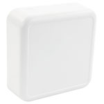 CamdenBoss CBRS02SWH Room Sensor Enclosure, Size 2, Solid, White, 74x74x25.5mm