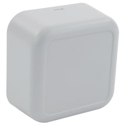 CamdenBoss CBRS03SGY Room Sensor Enclosure, Size 3, Solid, Grey, 51x51x25.5mm