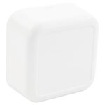 CamdenBoss CBRS03SWH Room Sensor Enclosure, Size 3, Solid, White, 51x51x25.5mm