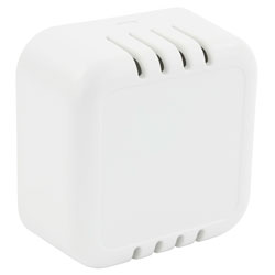 CamdenBoss CBRS03VWH Room Sensor Enclosure, Size 3, Vented, White, 51x51x25.5mm