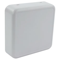 CamdenBoss CBRS01SGY Room Sensor Enclosure, Size 1, Solid, Grey, 86x86x25.5mm