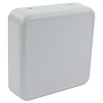 CamdenBoss CBRS01SGY Room Sensor Enclosure, Size 1, Solid, Grey, 86x86x25.5mm