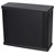 Hammond 1455U1601BK Black Extruded Alum Enclosure Metal End Panels 160x191x66mm