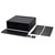 Hammond 1457U1601BK Black Enclosure Extruded Alum 160x191x66mm