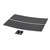 Hammond 1457U2201BK Black Enclosure Extruded Alum Flanged End Panel 220x191x66mm