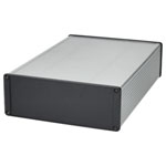 Hammond 1457U2801E Extruded Alum Enclosure Flanged End Panel EMI 279x191x66mm
