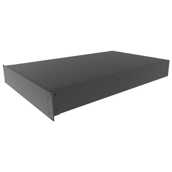 Hammond RM2U1928SBK Black Rack Mount/Desk Top Aluminium Enclosure