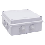 TruComponents 308020 150x150x70 Junction Box ABS plastic White