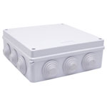 TruComponents 308023 200x200x80 Junction Box ABS plastic White
