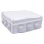 TruComponents 308023 200x200x80 Junction Box ABS plastic White