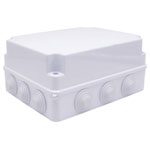 TruComponents 308025 255x200x120 Junction Box ABS plastic White