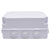 TruComponents 308025 255x200x120 Junction Box ABS plastic White