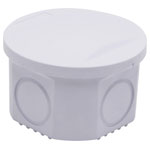 TruComponents 308028 50x50 Junction Box ABS plastic White