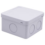 TruComponents 308030 85x85x50 Junction Box ABS plastic White