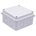 TruComponents 308031 100x100x70 Junction Box ABS plastic White