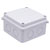 TruComponents 308031 100x100x70 Junction Box ABS plastic White
