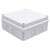 TruComponents 308033 150x150x70 Junction Box ABS plastic White