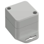 TruComponents 308041 Flanged box ABS Light grey