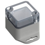 TRUCOMPONENTS 308043 Flanged box Polycarbonate (PC) Light grey