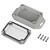 TruComponents 308049 Flanged box Polycarbonate (PC) Light grey