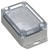 TruComponents 308055 Flanged box Polycarbonate (PC) Light grey
