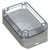 TruComponents 308081 Flanged box Polycarbonate (PC) Light grey