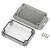 TruComponents 308081 Flanged box Polycarbonate (PC) Light grey