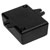TruComponents 308148 Flanged box ABS Black