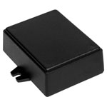 TruComponents 308150 Flanged box ABS Black