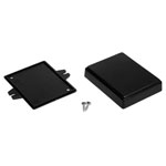 TruComponents 308164 Flanged box ABS Black